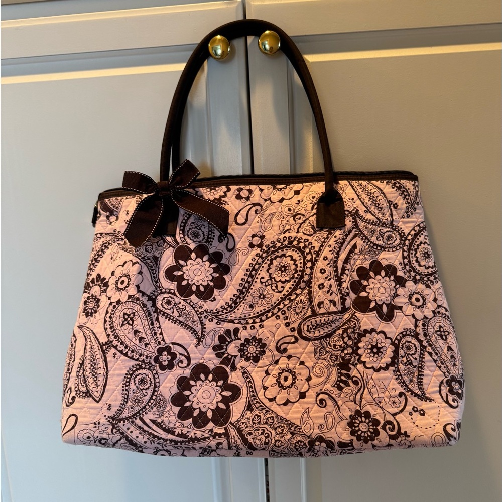 Quilted Travel Tote NWOT